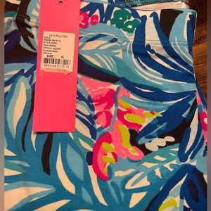 Lilly Pulitzer girls Xl Maia Legging Maldives Green Hype it Up NWT